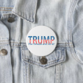 Trumpf, der Donald tut es! Button (Beispiel)