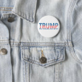 Trumpf, der Donald tut es! Button (Beispiel)