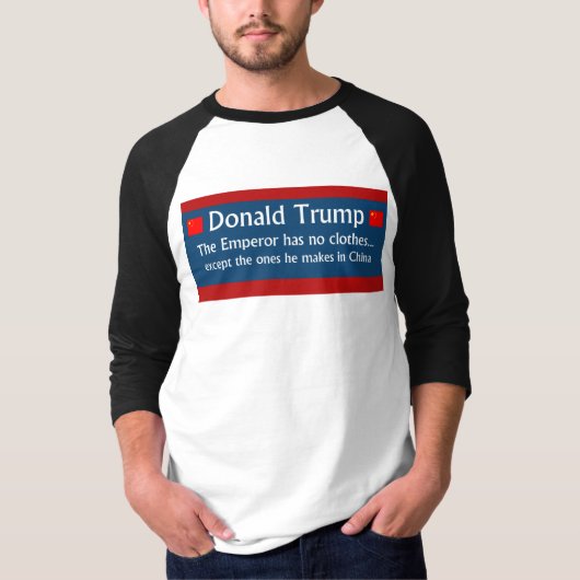 Trumpf: Der Kaiser hat keine Kleidung 2016 T-Shirt (Vorderseite)