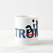 Trumpf der Verräter Kaffeetasse (Mittel)