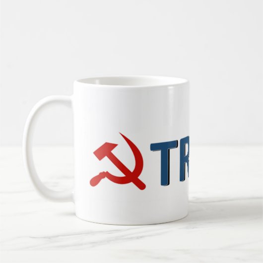 Trumpf der Verräter Kaffeetasse (Links)