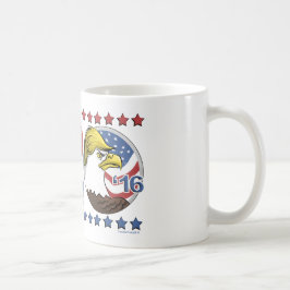 Trumpf dieser 2016 nicht so Weißkopfseeadler Kaffeetasse