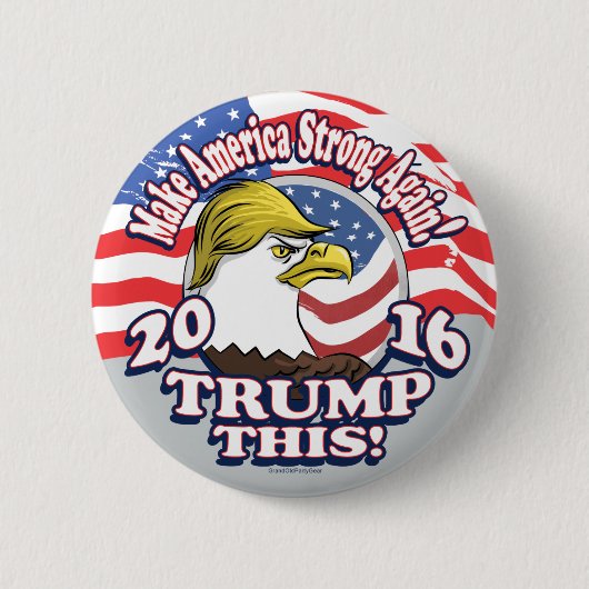 Trumpf dieses Eagle 2016 Button (Vorderseite)