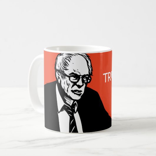 TRUMPF DIESES KAFFEETASSE (Vorderseite Links)