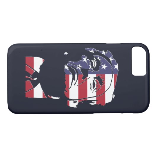 Trumpf Donald J Case-Mate iPhone Hülle (Rückseite (Horizontal))