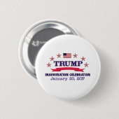Trumpf-Einweihung Button (Vorne & Hinten)