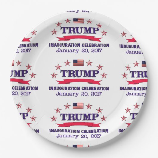 Trumpf-Einweihung Pappteller (Vorderseite)