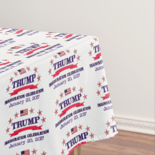 Trumpf-Einweihung Tischdecke