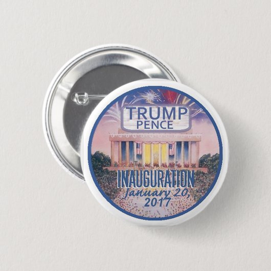 TRUMPF Einweihungs-Knopf Button (Vorne & Hinten)