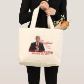 TRUMPF Einweihungs-Tasche Jumbo Stoffbeutel (Vorderseite (Produkt))
