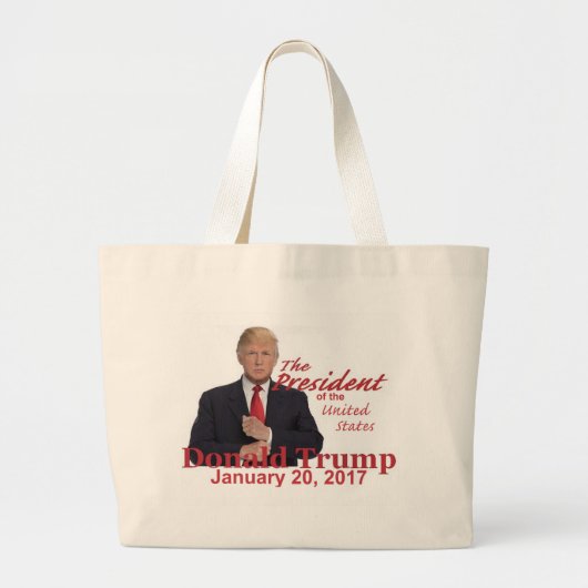 TRUMPF Einweihungs-Tasche Jumbo Stoffbeutel (Vorne)