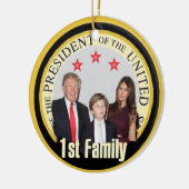 TRUMPF erste Familie Keramikornament (Links)