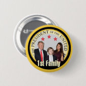 TRUMPF erster Familien-Knopf Button (Vorne & Hinten)