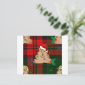 Trumpf Feiertagspostkarte (Stehend Vorderseite)