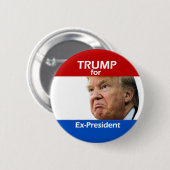 TRUMPF für Ex-Präsidenten Button (Vorne & Hinten)