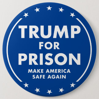 Trumpf für Gefängnis - stellen Sie Amerika-Safe Button