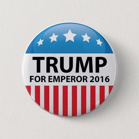 Trumpf für Kaiser-Kampagnen-Knopf Button (Vorderseite)