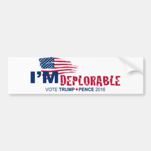 Trumpf für Präsidenten 2016 - bedauernswert ich Autoaufkleber