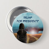 Trumpf für Präsidenten? Button (Vorne & Hinten)