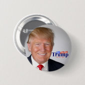Trumpf für Präsidenten im Jahre 2016 Button (Vorne & Hinten)