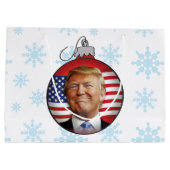 Trumpf für Weihnachten Große Geschenktüte (Rückseite)