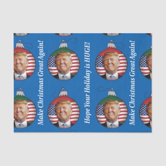 Trumpf für Weihnachten Seidenpapier (Vorderseite)