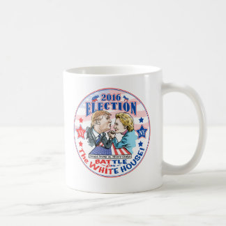 Trumpf gegen Hillary 2016 Kaffeetasse
