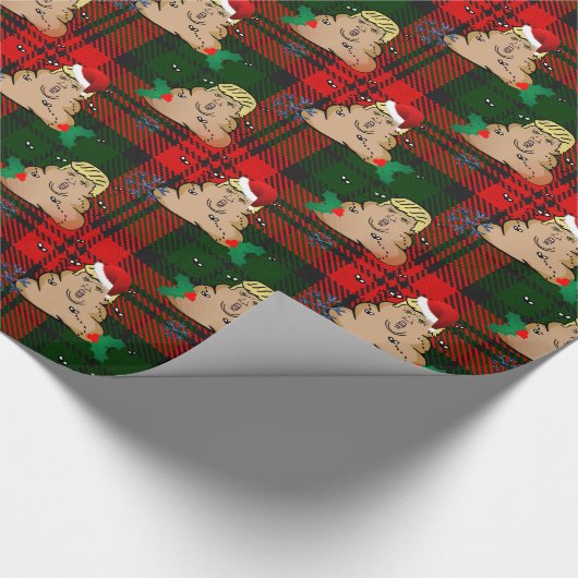 Trumpf Geschenkpapier (Ecke)