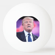 Trumpf-Gesichts-Klingeln Pong Ball