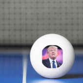 Trumpf-Gesichts-Klingeln Pong Ball Tischtennisball (Netto)
