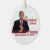 TRUMPF gewählter Präsident 2016 Keramikornament (Rechts)