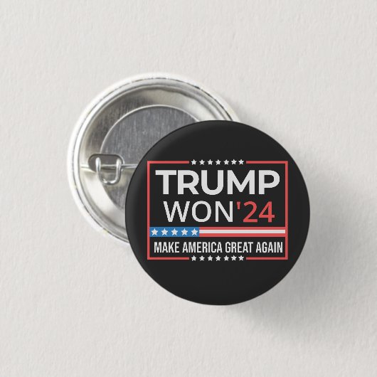 Trumpf gewonnen, Trumpf, 45 47 Button (Vorne & Hinten)