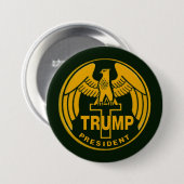 Trumpf-Gold Eagle Button (Vorne & Hinten)