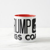 Trumpf gräbt Kohle - Trumpf 2020 Tasse (Zentrum)