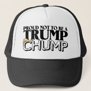 Trumpf-Holzklotz-Hut Truckerkappe