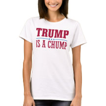 Trumpf ist ein Holzklotz-Shirt
