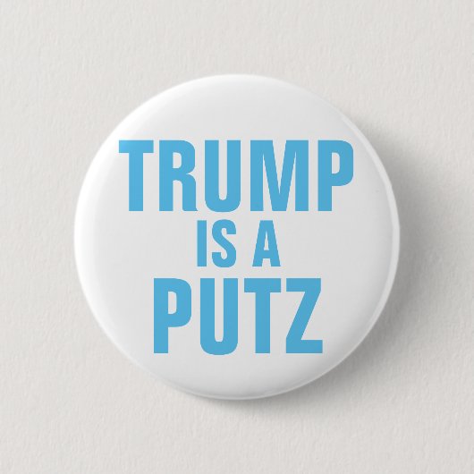 Trumpf ist ein Putz Knopf Button (Vorderseite)
