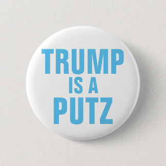 Trumpf ist ein Putz Knopf Button