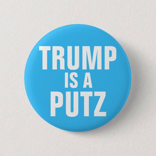 Trumpf ist ein Putz Knopf Button (Vorderseite)