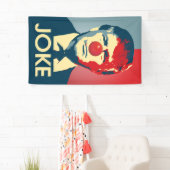 Trumpf ist ein Witz - Anti-Trumpf Propaganda Banner (Insitu)