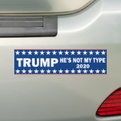 Trumpf ist er nicht meine Art Autoaufkleber (Auf Auto)