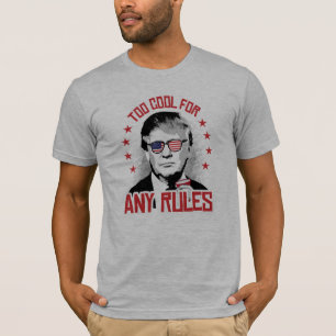 Trumpf ist für alle mögliche Regeln - .png zu co T-Shirt