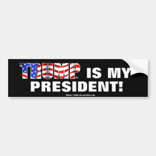 TRUMPF ist mein Präsident Autoaufkleber