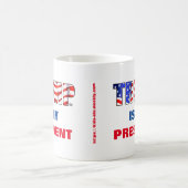 Trumpf ist mein Präsident Kaffeetasse (Mittel)