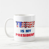 Trumpf ist mein Präsident Kaffeetasse (Links)