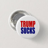 "TRUMPF IST ZUM KOTZEN " BUTTON (Vorne & Hinten)