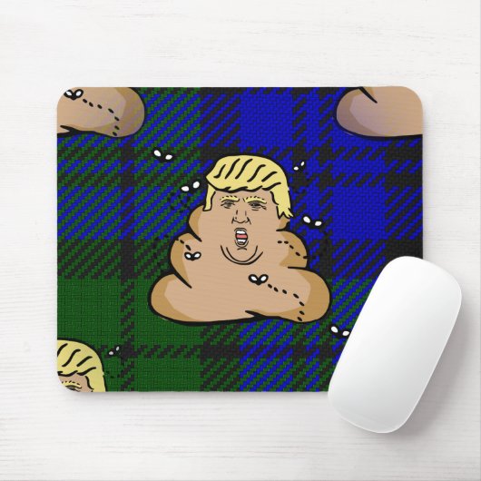 Trumpf kariert gekackt mousepad (Mit Mouse)