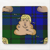 Trumpf kariert gekackt mousepad (Vorne)