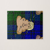 Trumpf kariert gekackt puzzle (Horizontal)