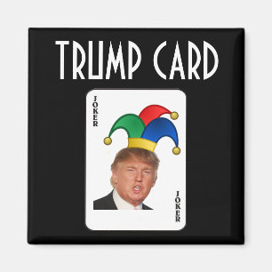 Trumpf-Karte - Joker Magnet